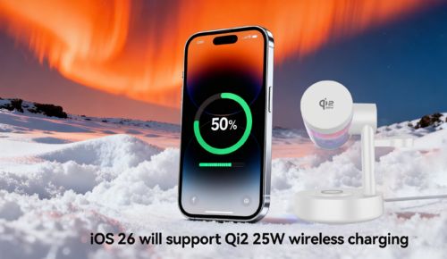 Dernières nouvelles de l'entreprise iOS 26 prend en charge la recharge sans fil Qi2 25W.