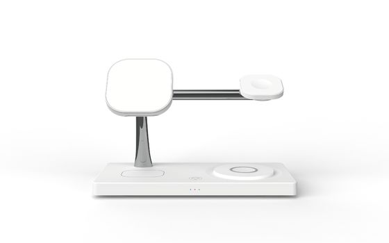 Bon prix Chargement sans fil magnétique rapide Lumière de nuit 15w Pour Airpods Iwatch Matériau ABS en ligne