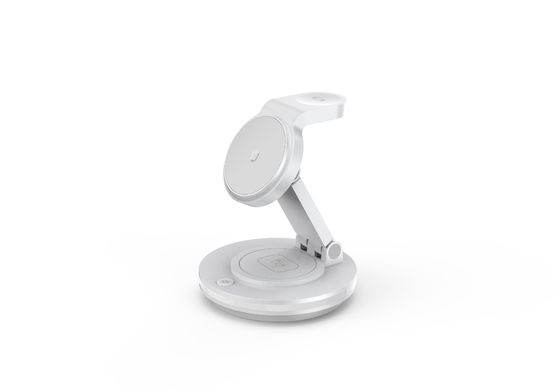 Bon prix Puissant chargeur Magsafe de 10 W 3 en 1 Chargeur magnétique portable à angle de 180 degrés en ligne