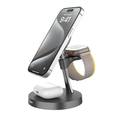 Bon prix Station de recharge sans fil 4 en 1 magnétique rapide compatible avec Samsung Apple en ligne