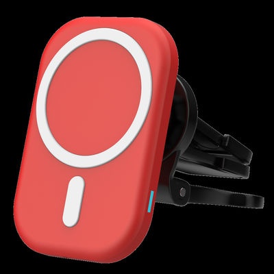 Bon prix Chargeur de voiture sans fil magnétique de 15 W, monture d'aération avec matériau ABS en silicone gel en ligne