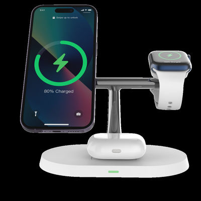 Bon prix Chargeur sans fil PD/QC Compatible avec Airpod IWatch pour téléphone intelligent Qi en ligne