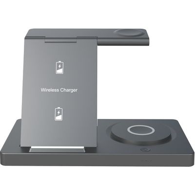 Bon prix 1Chargeur sans fil portable noir et blanc de 5 cm d'épaisseur avec lumière nocturne en ligne