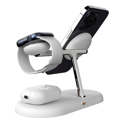 Bon prix T256 Chargeur sans fil magnétique avec lumière de nuit LED et commutateur tactile Distance de charge 8 mm en ligne