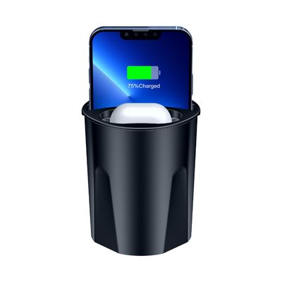 Bon prix Chargeur sans fil pour voiture ABS avec puissance de charge sans fil de 15W/10W/7.5W/5W et paramètres d'entrée DC 12V 5A en ligne