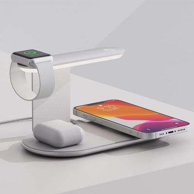 Bon prix V2206 Chargeur sans fil de type stand 15W 3 en 1 Chargeur rapide en ligne