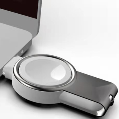 Bon prix T304-A double prise 2 en 1 chargeur de montre ABS 3W pour charger Apple Watch en ligne