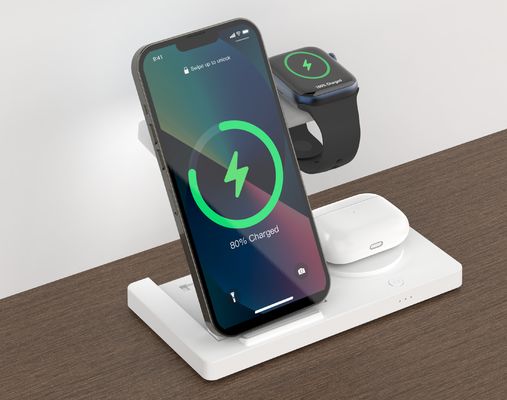 Bon prix Apple Charger T258 Multifuctional Wireless Charger ABS Foldable Wireless Charger  en ligne