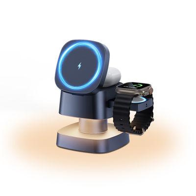 Bon prix Chargeur sans fil 4 en 1 avec veilleuse 15W/10W/7.5W/5W Chargeur pliable en ligne