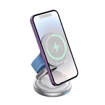 Bon prix Chargeur sans fil portable pliable 15W Chargeur sans fil haute vitesse pour écouteurs Téléphones en ligne