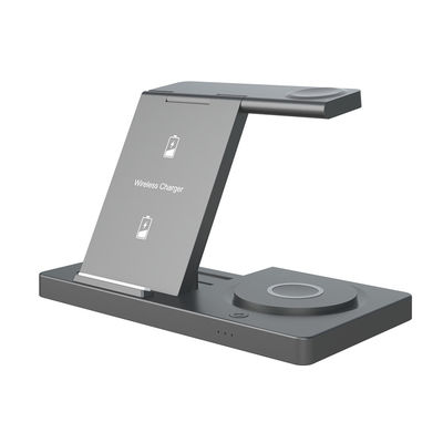 Bon prix Chargeur sans fil Apple 5 en 1 Chargeur téléphonique à induction pliable Compatible Apple et Android Noir et blanc en ligne