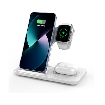 Bon prix Chargeur sans fil noir et blanc 3 en 1 Type-C en ligne