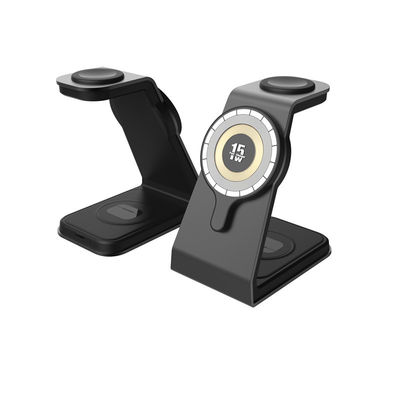 Bon prix SC022 Chargeur de téléphone sans fil magnétique multifonctionnel Stand téléphone Airpods et chargeur de montre en ligne