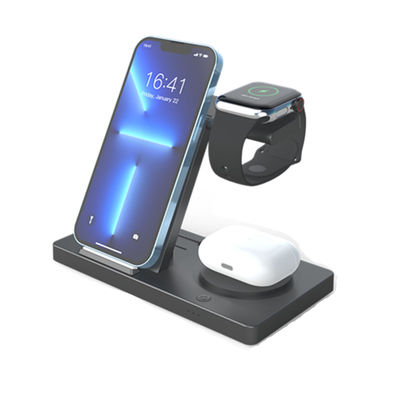 Bon prix Conception pliable iPhone Option de couleur blanche Chargeur sans fil multifonctionnel en ligne