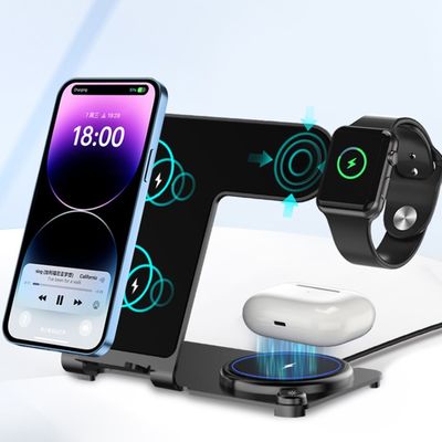 Bon prix Chargement sans fil en métal compatible avec Apple Watch avec une distance de charge de 6 mm et une efficacité de conversion de 75% en ligne