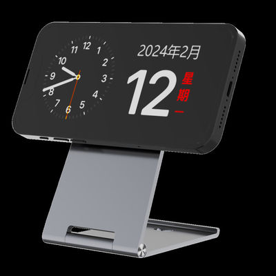 Bon prix Chargeur sans fil en alliage d'aluminium Qi 2 métallique avec interface USB C et conception pliable amortissante en ligne