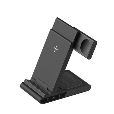 Bon prix Support de recharge sans fil pliable multifonctionnel 3 en 1 pour smartphones en ligne