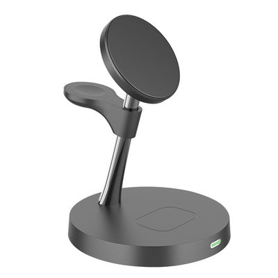 Bon prix 3W position de la montre 15W position de base support de recharge sans fil pliable avec corps ABS en alliage de zinc en ligne