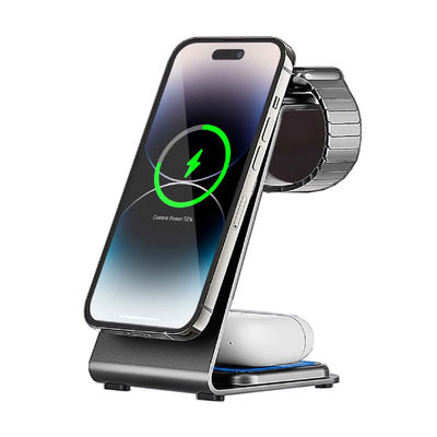 Bon prix Chargement sans fil en alliage d'aluminium magnétique pour appareils intelligents en ligne
