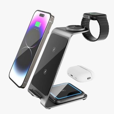 Bon prix Origine de l'usine Chargeur sans fil métallique Compatible avec iPhone OEM ODM en ligne