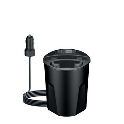 Bon prix Charge rapide 15W Coupe de recharge sans fil Chargeur de voiture Couleur noire Pour les voitures en ligne