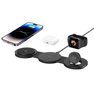 Bon prix Chargeur sans fil magnétique pliable 2W/3W/5W/7.5W/10W/15W pour téléphone portable en ligne