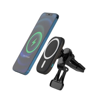 Bon prix Puissance de charge 15W Chargeur sans fil magnétique avec une forte attraction Compatible avec la plupart des smartphones en ligne