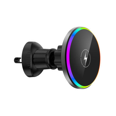 Bon prix Chargeur de voiture sans fil magnétique avec sortie maximale de 15 W et fréquence de charge de 110 à 205 kHz en ligne