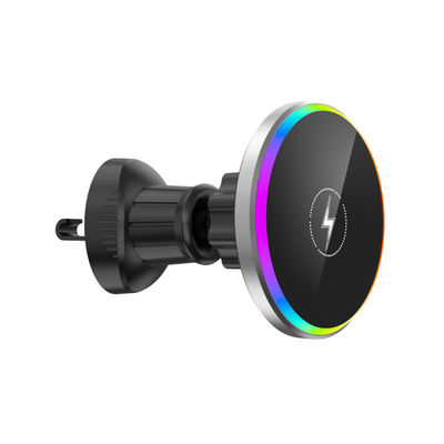Bon prix Chargeur sans fil magnétique universel pour voiture avec lumière RBG en ligne