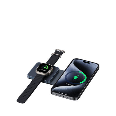 Bon prix Chargeur sans fil pliable magnétique portable avec plusieurs puissances de charge de 3W à 15W en ligne