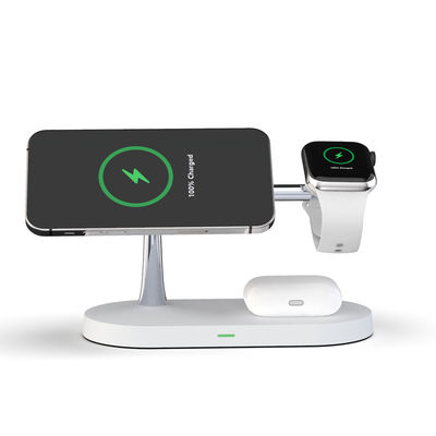 Bon prix T268 Station de recharge sans fil 5 en 1 pour le chargeur magnétique Apple, Station certifiée Qi rapide de 15 W pour iPhone 16 15 14 13 en ligne