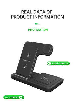 Bon prix 2025 chargeur rapide sans fil T288 chargeur de téléphone portable support de charge 15w/10w chargeur à double interface pour iPhone et Samsung en ligne