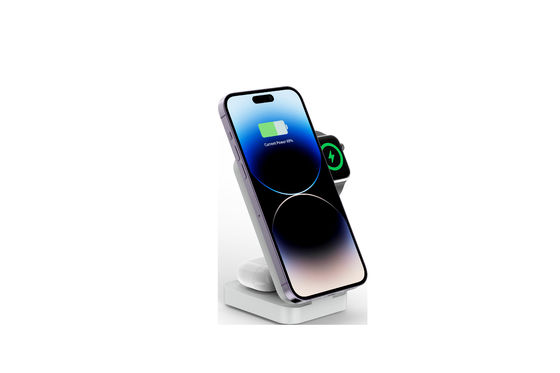 2025 Nouveau support de recharge de téléphone portable S1 Prise en charge des produits Apple et Samsung 15 Chargeur rapide sans fil