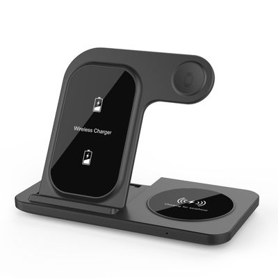 2025 Chargeur le plus rapide et le plus efficace Chargeur sans fil 15W/10W Prise en charge de téléphones Apple et Samsung Support de téléphone portable