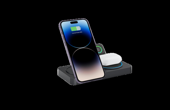 Bon prix Y388 Chargeur Rapide Sans Fil en Zinc Efficace 15W/10W Compatible avec les produits Apple et Samsung en ligne