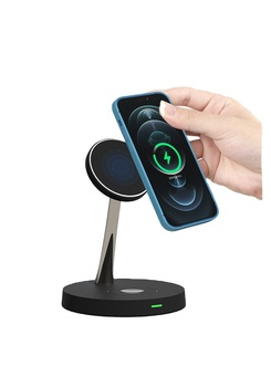 Bon prix Prix en gros T269 Apple Wirelesss Chargeur rapide ABS+Zine Chargeur en alliage en ligne