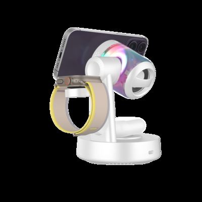 Bon prix 25W All In One Wireless Charger Compatible with both Apple and Samsung Phone Earbuds Watch en ligne