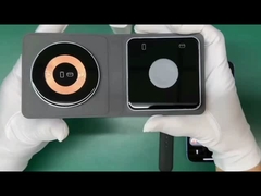 Station de recharge sans fil pliable à double bobine 3 en 1