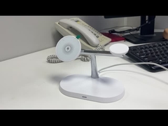 Timess T268D Chargeur sans fil métallique rapide Courant stable Magnétique Apple 3 en 1