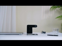 PD/QC Métal sans fil 3 en 1 support de charge 6 mm Distance de charge