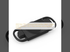 2025 Nouveau T09-S Samsung Chargeur de montre à double interface 2.5W USB et TYPE-C Chargeur de montre Samsung à double interface