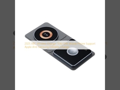 2025 X8C Chargeur sans fil 15W/10W Prise en charge de téléphone portable Apple et Samsung Chargeur pliable