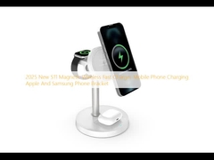 2025 Nouveau S11 Magnétique Chargeur rapide sans fil Téléphone portable Chargeur Apple Et Samsung Support de téléphone