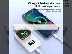 2025 Dernier chargeur sans fil Pour Apple Watches ABS+PC 2W Mini Power Bank Support Harging Iwatch