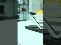 5 en 1 15W Chargeur sans fil magnétique rapide avec lumière de nuit 2W Accepter logo personnalisé