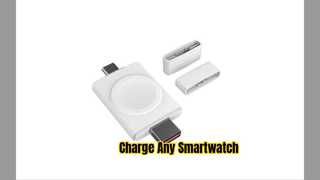 Chargeur double Smartwatch 15g compatible Apple Watch