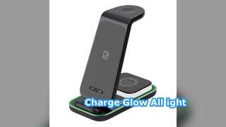 Support d'éclairage avec chargeur sans fil W-in-
