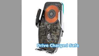 Support de téléphone magnétique pour chargeur sans fil de voiture rapide 15W