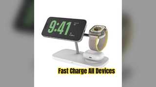 Chargeur sans fil rapide magnétique QI2 15W